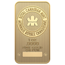 Sztabka The Royal Canadian Mint - Wafer 1 uncja Złota 2024