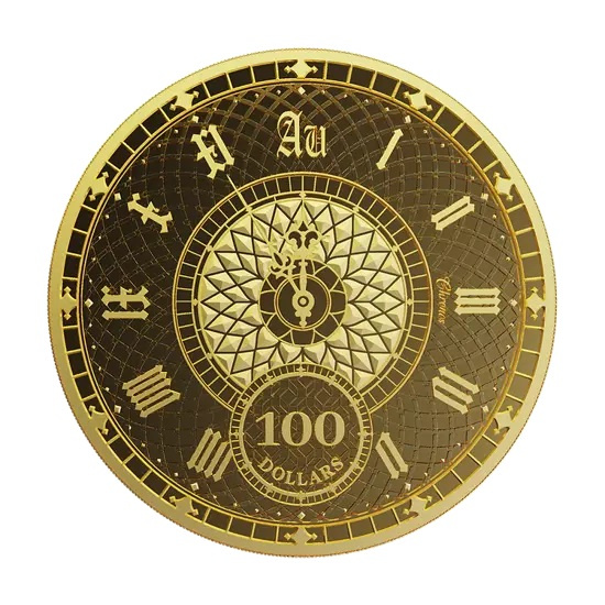 Tokelau: Chronos 1 oz Gold 2022 Prooflike