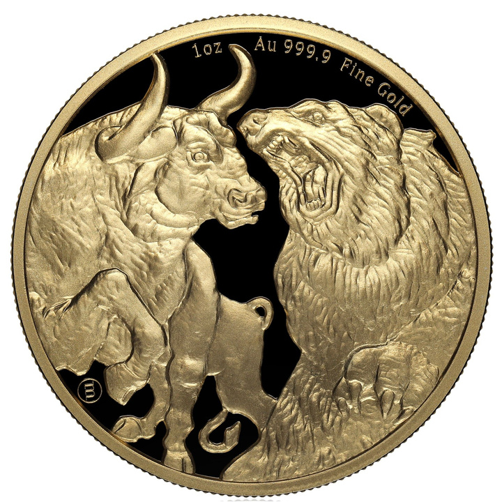 Czad: Bull & Bear 1 uncja Złota 2023