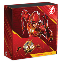 Niue: DC Comics - The Flash colored 1 oz Silver 2023 Proof