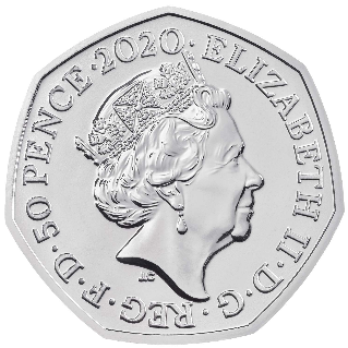 Megalosaurus 8 gramm réz-nikkel 2020