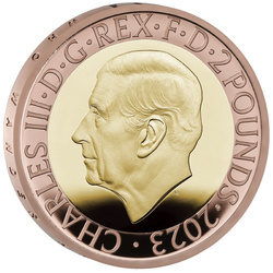 Celebrating the Life and Work of JRR Tolkien £2 Gold 2023 Proof 