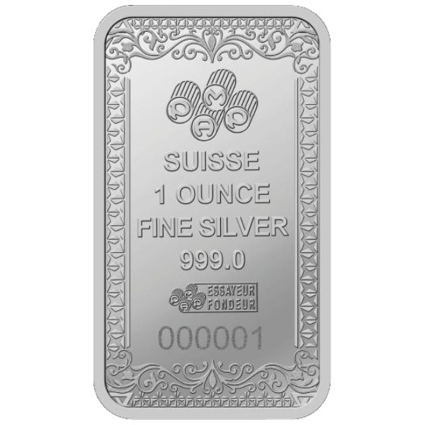 Lingote de plata Pamp: Moses & Batya 1 onza de plata 2026