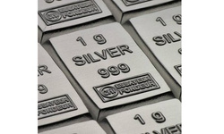 100 x 1 g Silver Bar CombiBar Valcambi