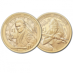 The Desolation of Smaug: Set of 2 coins 20g