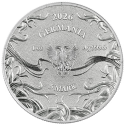 Germania Mint: Norns – Skuld 1 Unze Silber 2026