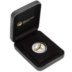 Orzeł Australijski 10. rocznica pozłacany 1 uncja Srebra 2024 Proof High Relief 