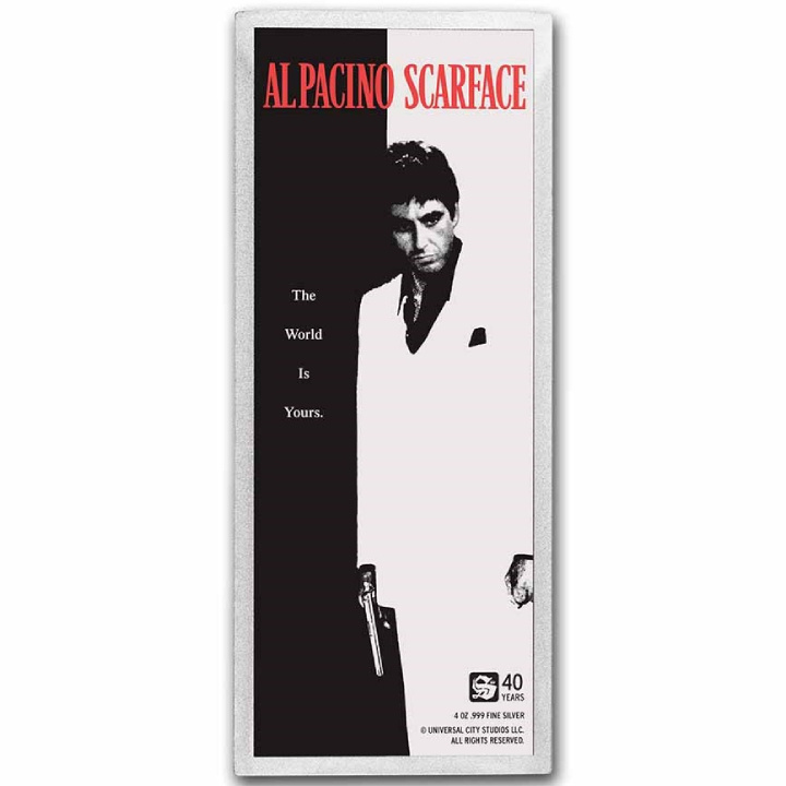 L'uomo con la cicatrice - 40° anniversario del film colorato 4 once d'argento