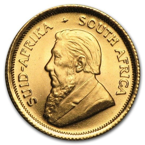 Krugerrand 1/10 oncia d'oro 1982