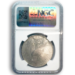 Peace Dollar Argento Diversi anni NGC MS63