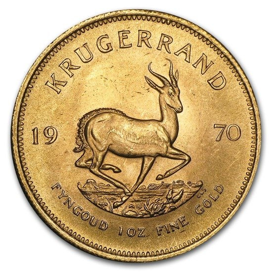 Krugerrand 1 uncja Złota 1970
