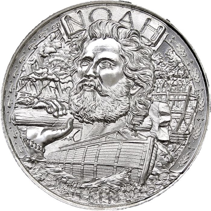 Noah's Ark 1 oz Silber Round Coin