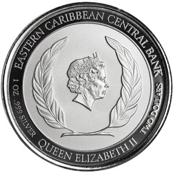 St. Vincent & The Grenadines: War Ship 1 oz Silver 2022