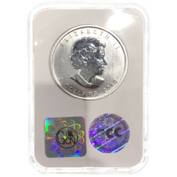 Canada: Wildlife - Antelope 1 oz Silver 2013 GCN ECC MS70