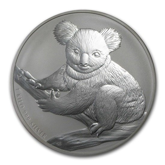 Koala 1000 gramów Srebra 2009