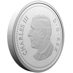 Canada: Multilayered Beaver 5-cent Silver 2025 Proof 
