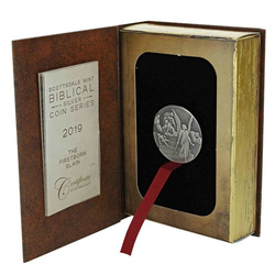 Niue: Bíblica - El primogénito muerto 2 onzas Plata 2019 Proof Antiqued Coin