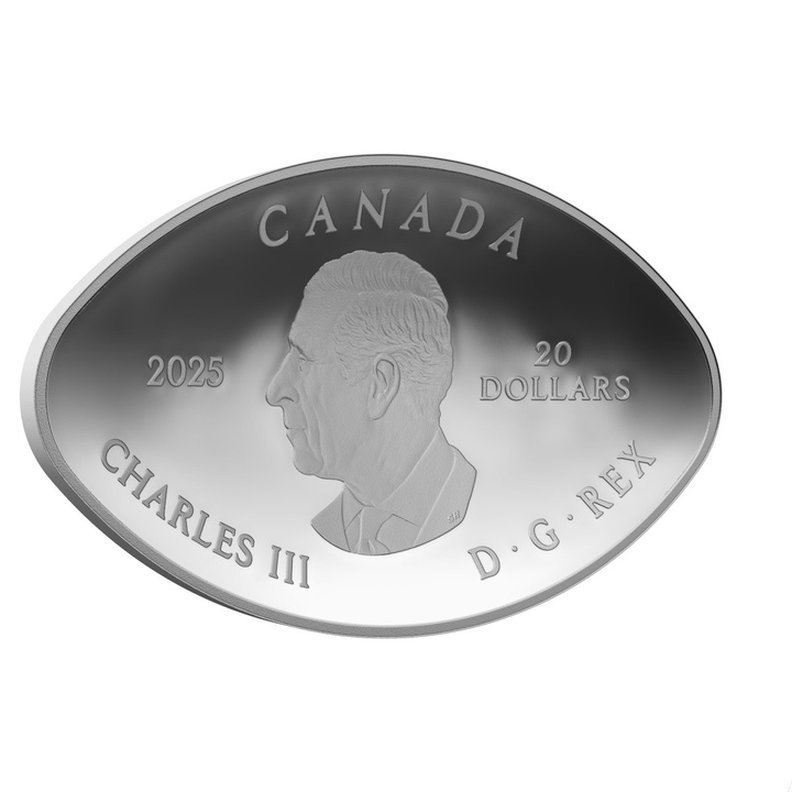 Canada: Dinosaur Eye 1 oz Silver 2025 Proof Shaped Coin