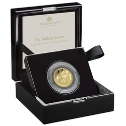The Rolling Stones 1 oz Gold 2022 Proof 