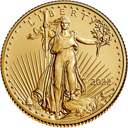 American Eagle 1/4 oz Gold 2022