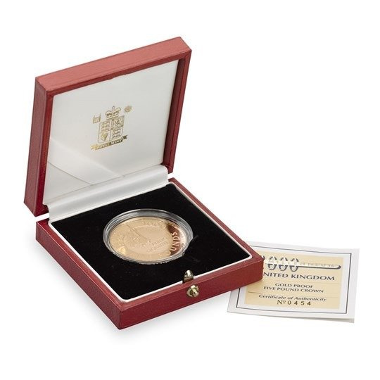 Millennium 39,94 gramů zlata 1999 Proof