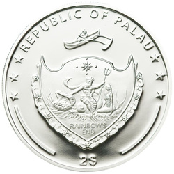 Palau: Matka Boska Licheńska pozłacana 1/2 uncji Srebra 2011 Proof