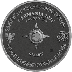 Silbermünzen-Set Ragnarök: Thor und Jörmungandr Geminus vergoldet 2 × 1 Unze Silber 2026