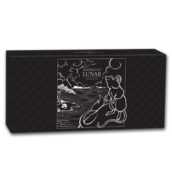 Lunar III: 3-Coin Year of the Mouse Set ½ oz 1 oz 2 oz Silver Proof