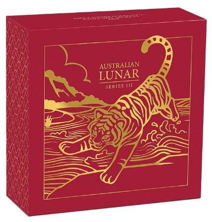 Lunar III: A tigris éve 1 uncia arany 2022 Proof