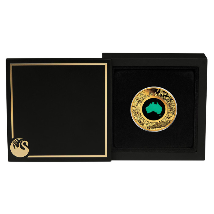 Gold Coin Great Southern Land 1 oz Gold 2026 Chrysoprase Proof