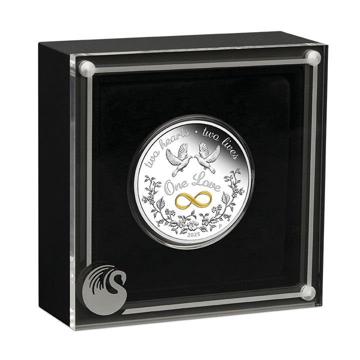 One Love kolorowany 1 uncja Srebra 2025 Proof