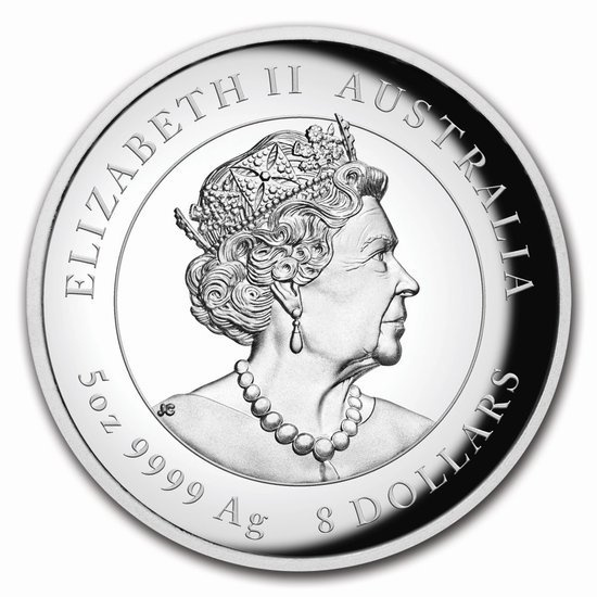 Lunar III: Anno del Bue 5 once d'argento 2021 Proof High Relief