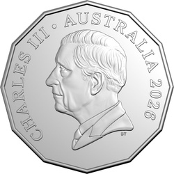 Moneda de cobre-níquel 75th Anniversary Battle of Kapyong 50 centavos 2026