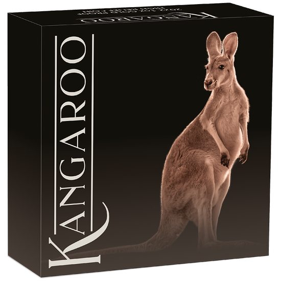 Australisches Känguru 1 oz Gold 2022 Proof High Relief