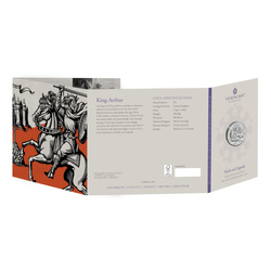 Myths & Legends: King Arthur £5 Cupro-nickel 2023