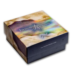 Treasures of Australia : Opals 1 once d'argent 2008 Proof