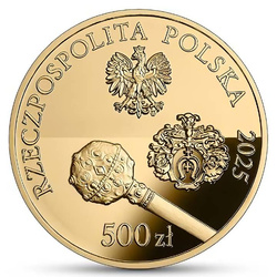 Hetmani Rzeczypospolitej - Stanisław Żółkiewski 500 zł Złoto 2025 Proof High Relief