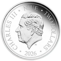 Srebrna Moneta Niue: Australian Native Bees - Leafcutter Bee 1 uncja Srebra 2026 Proof Hologram