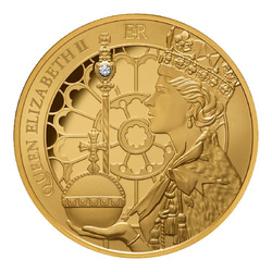 Tokelau: L'incoronazione della regina Elisabetta II 1 oncia d'oro 2023 Proof