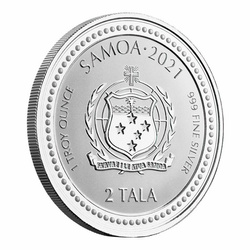Samoa: Alpha & Omega 1 uncja Srebra 2021 Prooflike 