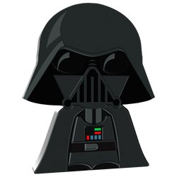 Niue: Star Wars - Darth Vader Chibi Coin, kolorovaná, 1 unce stříbra, 2020, Proof