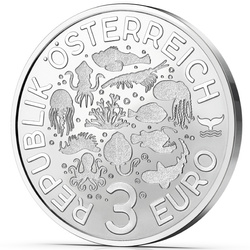 Světluška Chobotnice barevná 3 Euro Měď 2025