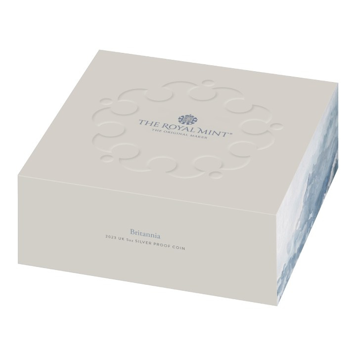 Britannia 5 onces d'argent 2023 Proof