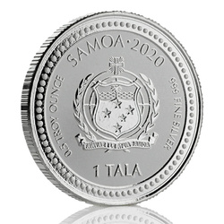 Samoa: Serpent of Milan 1/2 oz Silver 2020