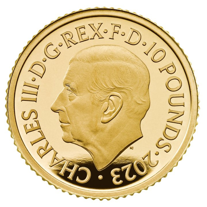 Zestaw 3 monet Premium Britannia Złoto 2023 Proof