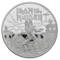 Iron Maiden 5 onces d'argent 2025 Proof