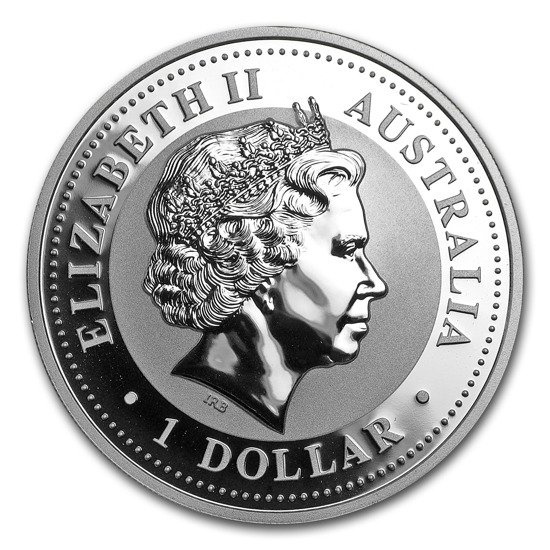 Lunar I: Año del Cerdo 1 oz Plata bañada en Oro 2007