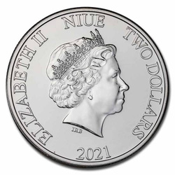 Niue: Disney Rey León Hakuna Matata 1 oz Plata 2021