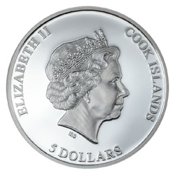 Cook Islands: Typefaces – Sherlock 1 uncja Srebra 2023 Proof