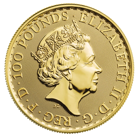 Britannia 1 uncja Złota 2021